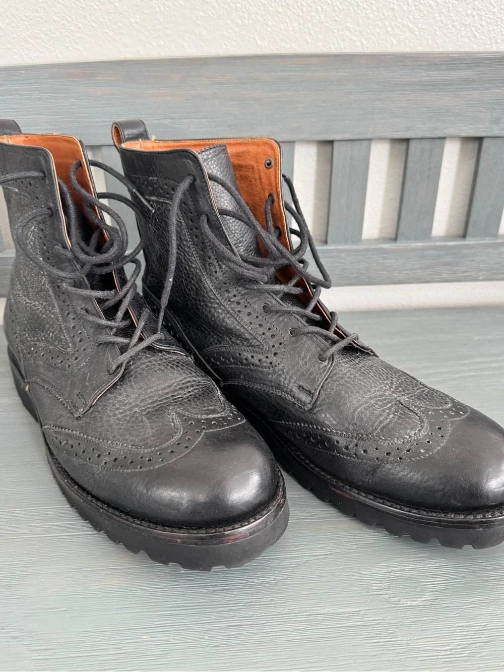 Frye classic wingtip